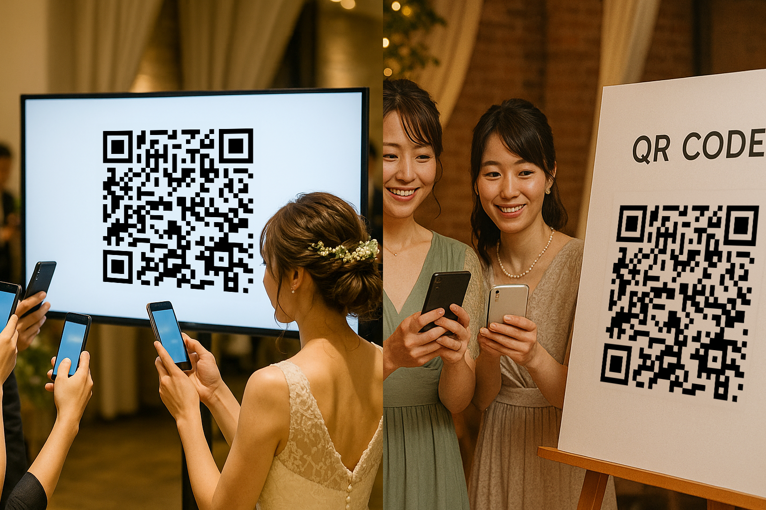 QRコード配布